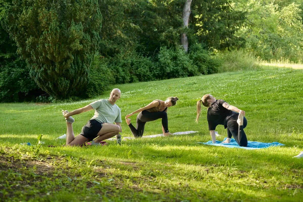 Outdoor-Aktivität im Park
